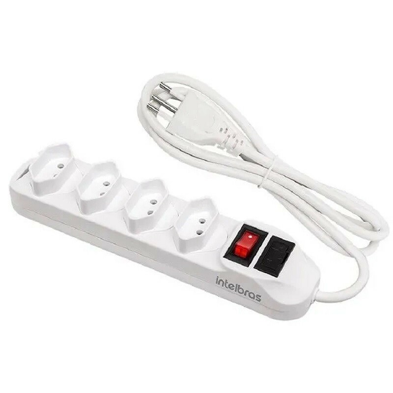 FILTRO DE LINHA INTELBRAS C/4 TOMADAS EPE 1004 BR