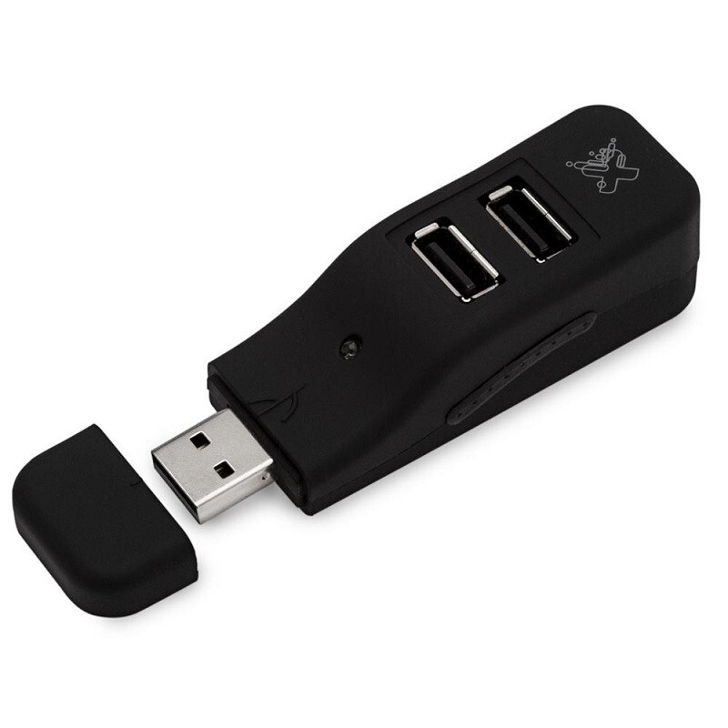 HUB USB MAXPRINT 2.0 4P 601385-3 PRETO            