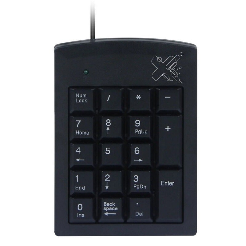 TECLADO MAXPRINT USB NUMERICO IMPACT 601352 PT    