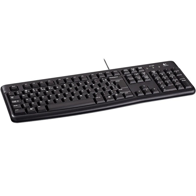 TECLADO LOGITECH USB KEYBOARD K120 PRETO