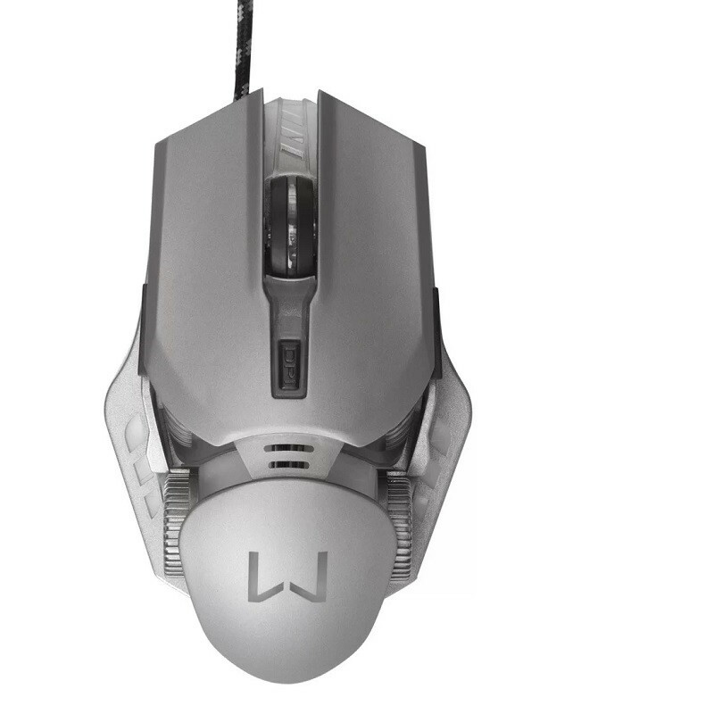 MOUSE MULTILASER USB GAMER KEON MO268 GRAFITE