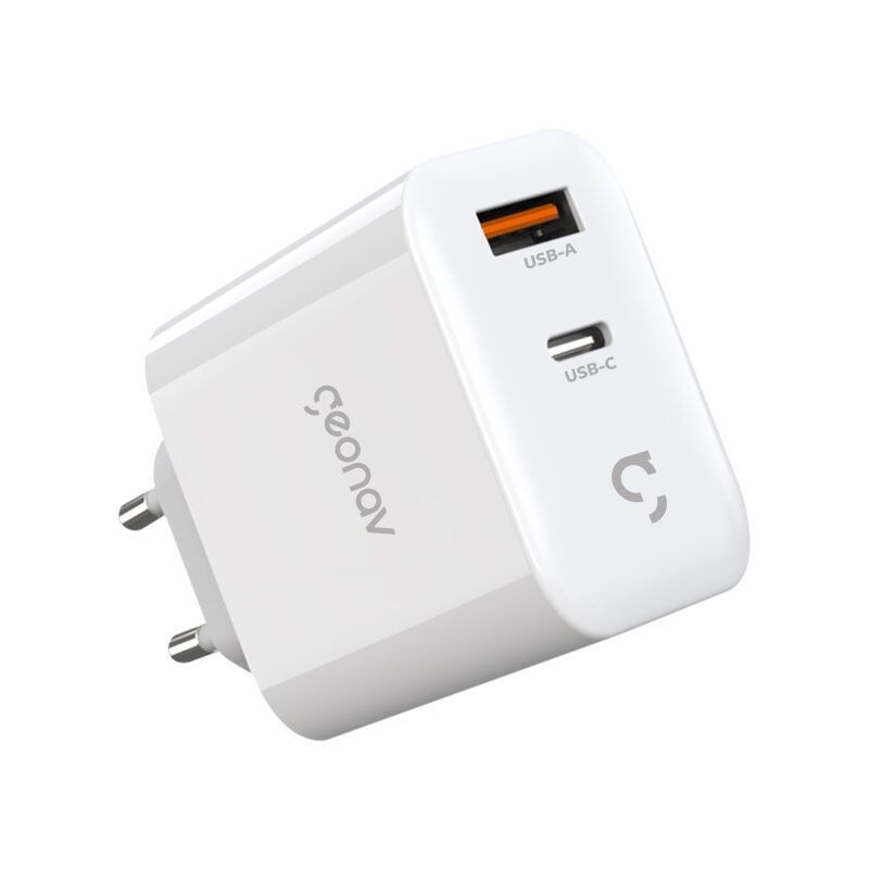 CARREG.GEONAV SUPERPOWER USB/USB-C 65W BRANCO     