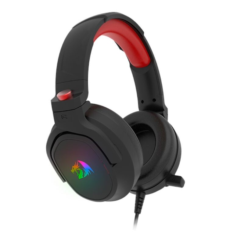 FONE REDRAGON GAMER HEADSET NIREUS H399-RGB PRETO