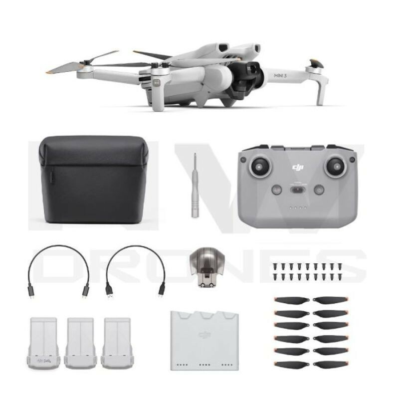 DRONE DJI MINI 3 FLY MORE COMBO PLUS (SEM TELA) DJI024