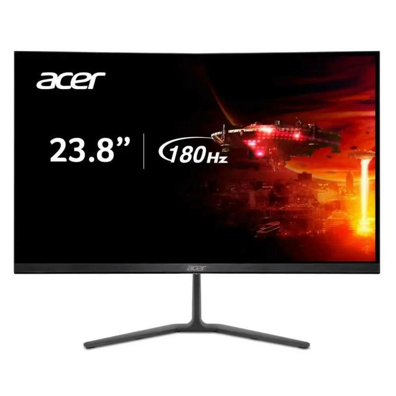 MONITOR GAMER ACER 23.8" FHD NITRO 180HZ 1920X1080 KG240Y PRETO