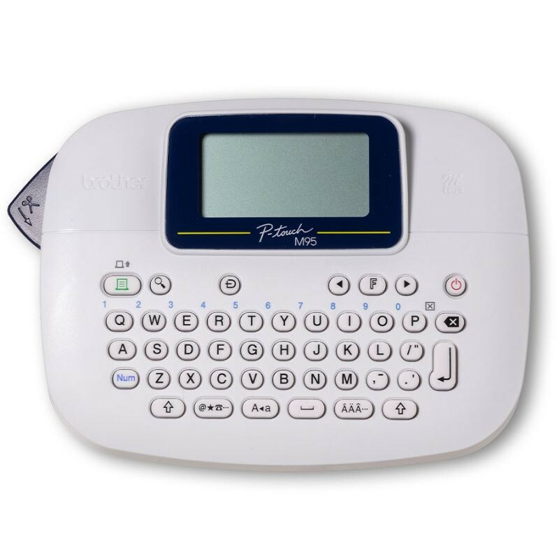 ROTULADOR BROTHER ELETRONICO PORTATIL PT-M95 BRANCO