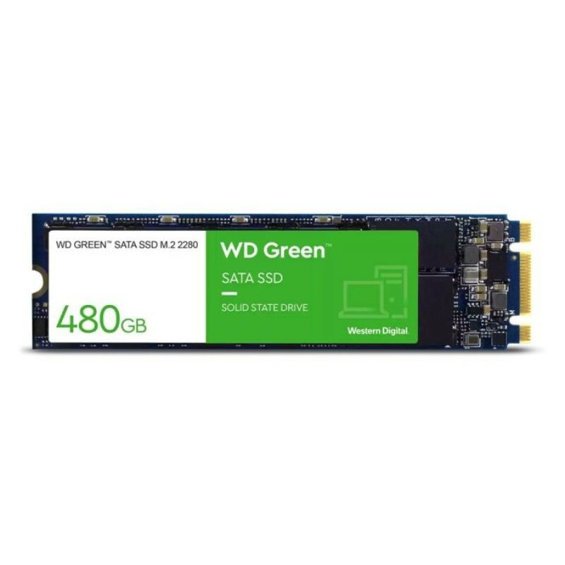SSD WD GREEN 480GB M.2 2280 2.5" 545MB/S SATA III WDS480G3G0B