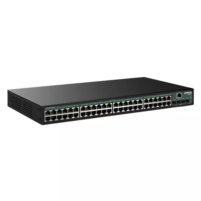 SWITCH INTELBRAS 48P GERENCIALVEL GIGABIT +4P MINI SG2352G-B MAX 4760112
