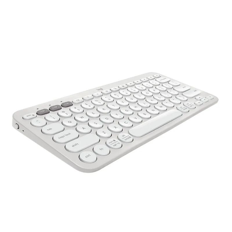 TECLADO LOGITECH PEBBLE KEYS 2 K380S BLUETOOTH BRANCO 920-011790