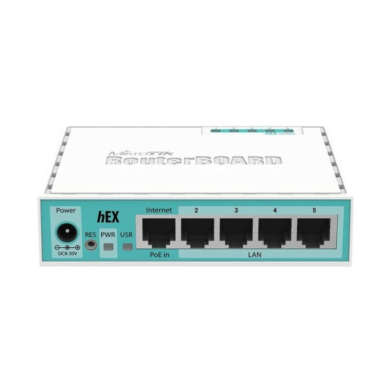 ROTEADOR MIKROTIK ROUTERBOARD HEX SERIES 880MHZ RB750GR3