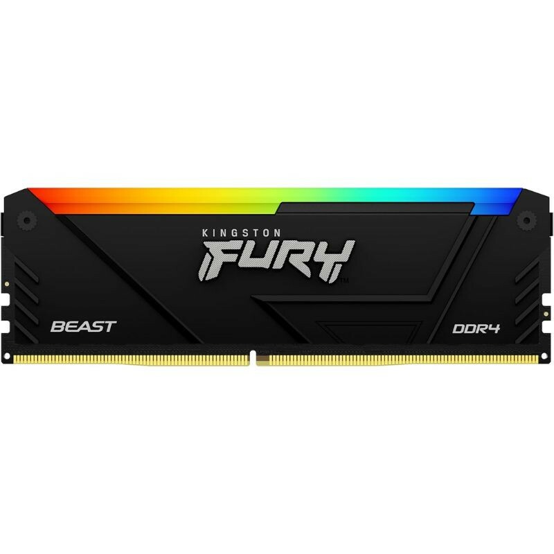 MEMORIA GAMER DESKTOP 32GB DDR4/3200MHZ 1.35V RGB UDIMM - KINGSTON FURY BEAST