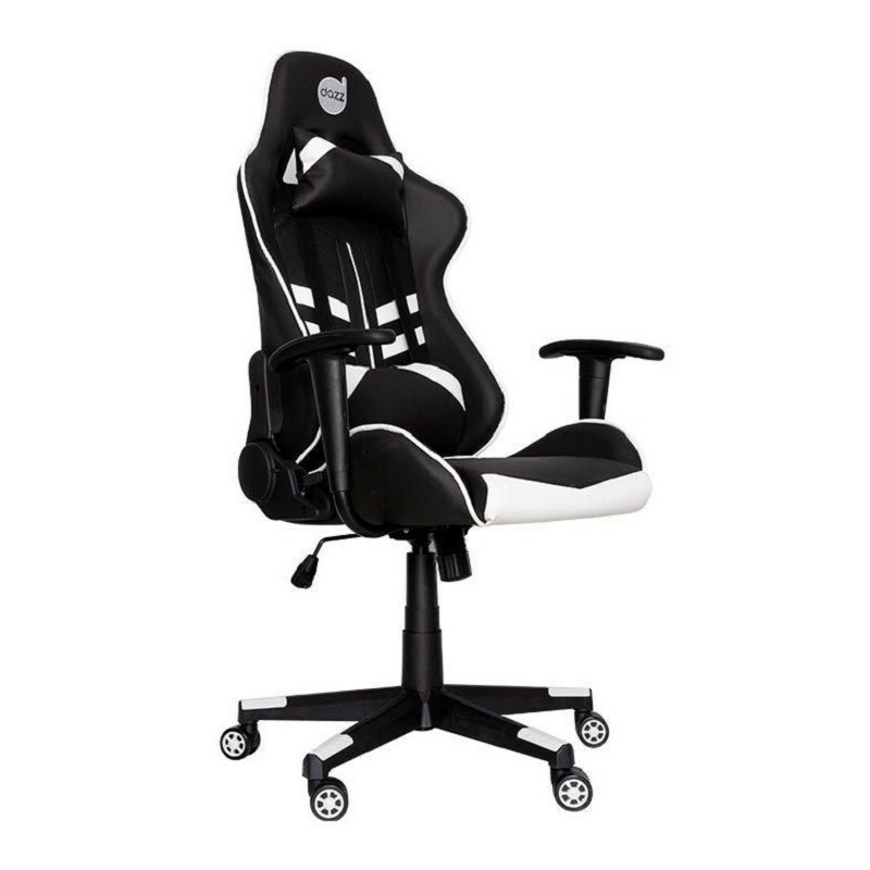 CADEIRA DAZZ GAMER PRIME-X 6200001-1 PT/BRANCO    