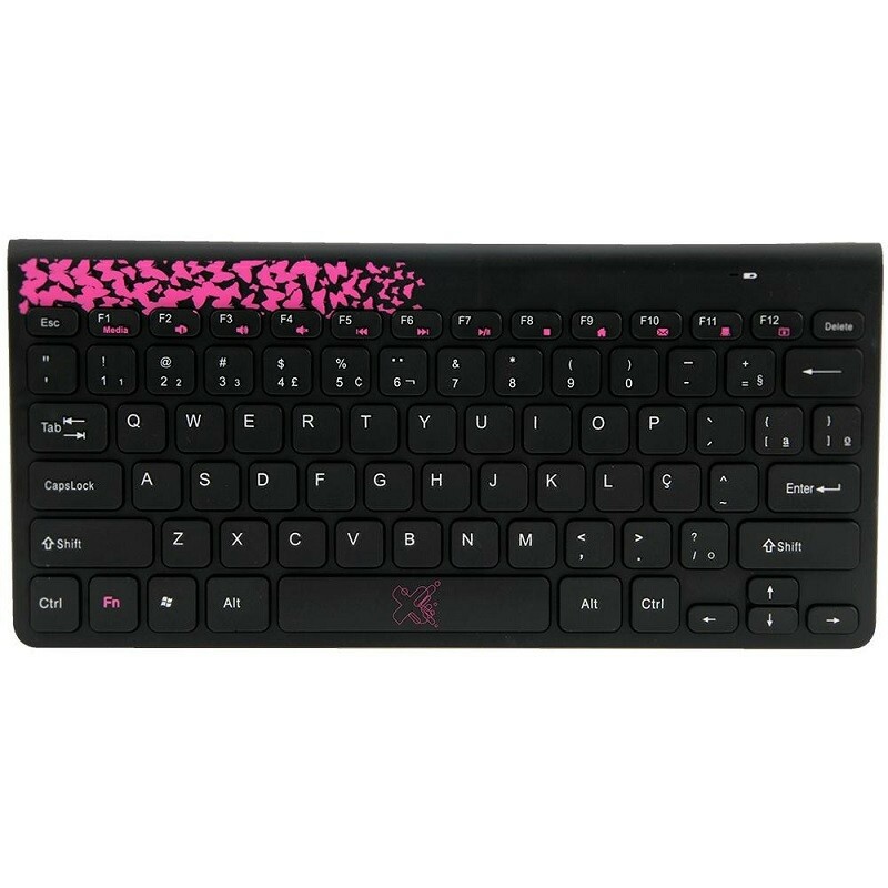 TECLADO+M MAXPRINT S/FIO FREESTYLE RS/PT 601355-7 