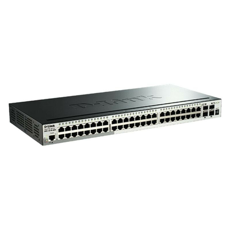 SWITCH D-LINK 48P GER.+4P10GBE SFP+ DGS-1510-52X  