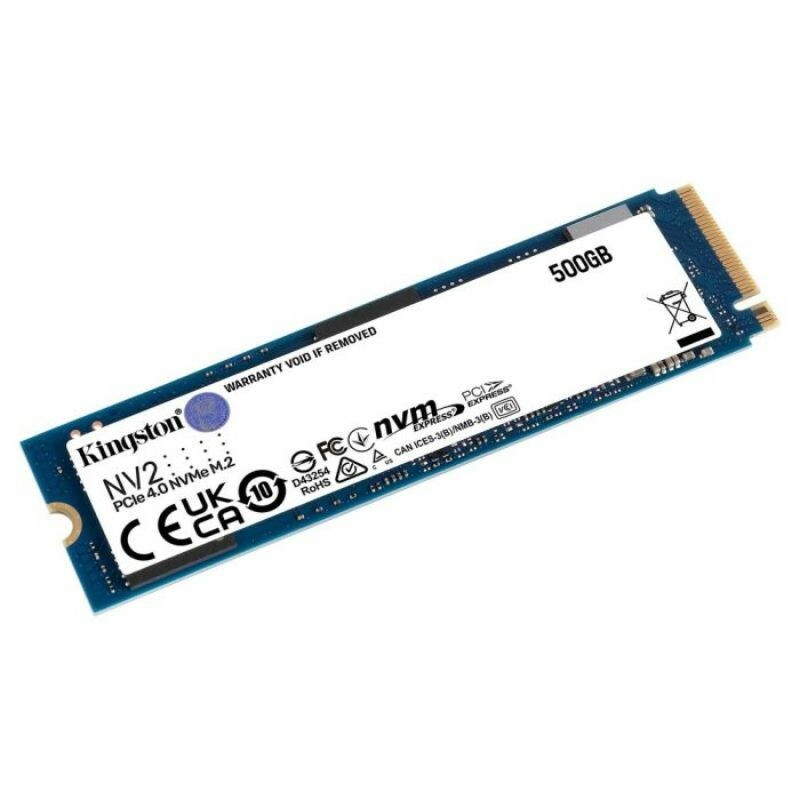 SSD KINGSTON 500GB M.2 NV2 PCIE 4.0 NVME 3500MB/S SNV2S/500G