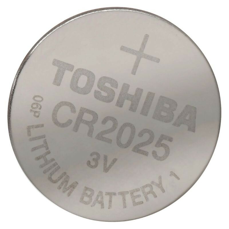 PILHA TOSHIBA MOEDA LITHIUM CR2025 3.0V (C/1 UNID)