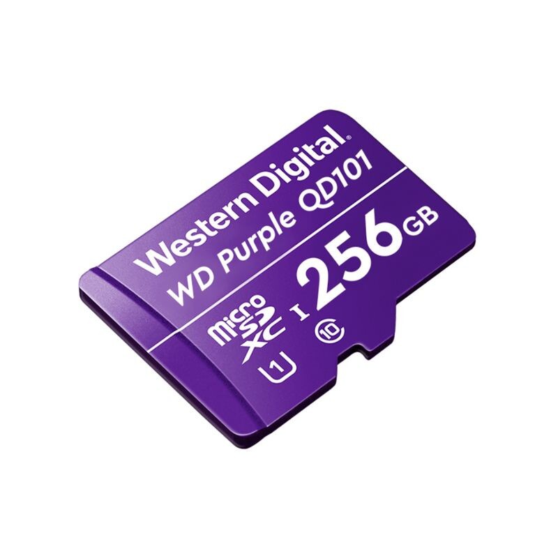 CARTAO DE MEMORIA MICRO SD 256GB WD PURPLE INTELBRAS P/SEG.ELETRONICA 4600165