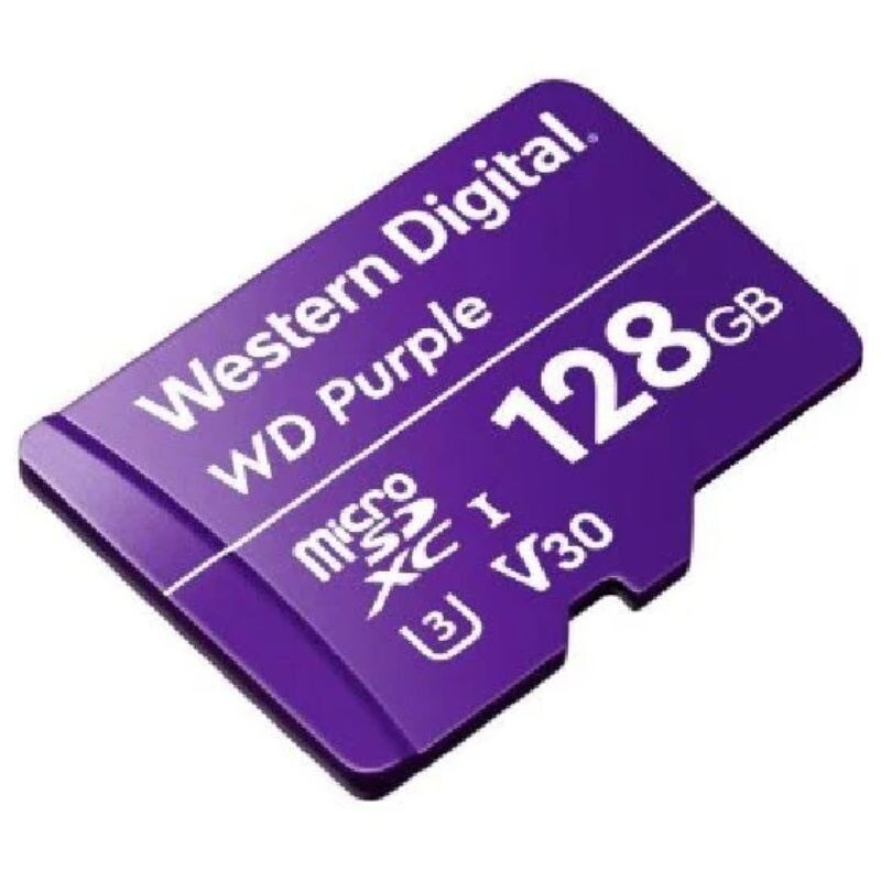 CARTAO DE MEMORIA MICRO SD 128GB WD PURPLE INTELBRAS P/SEG.ELETRONICA 4600164