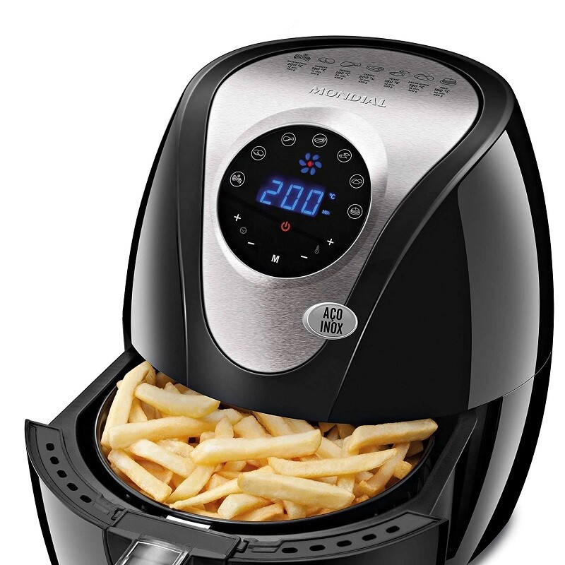 FRITADEIRA MONDIAL FAMILY INOX DIG TOUCH AF-26    