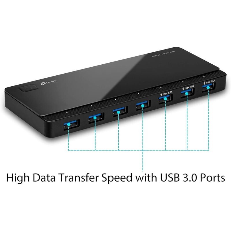 HUB PORTÁTIL TP LINK USB 3.0 7 PORTAS UH700