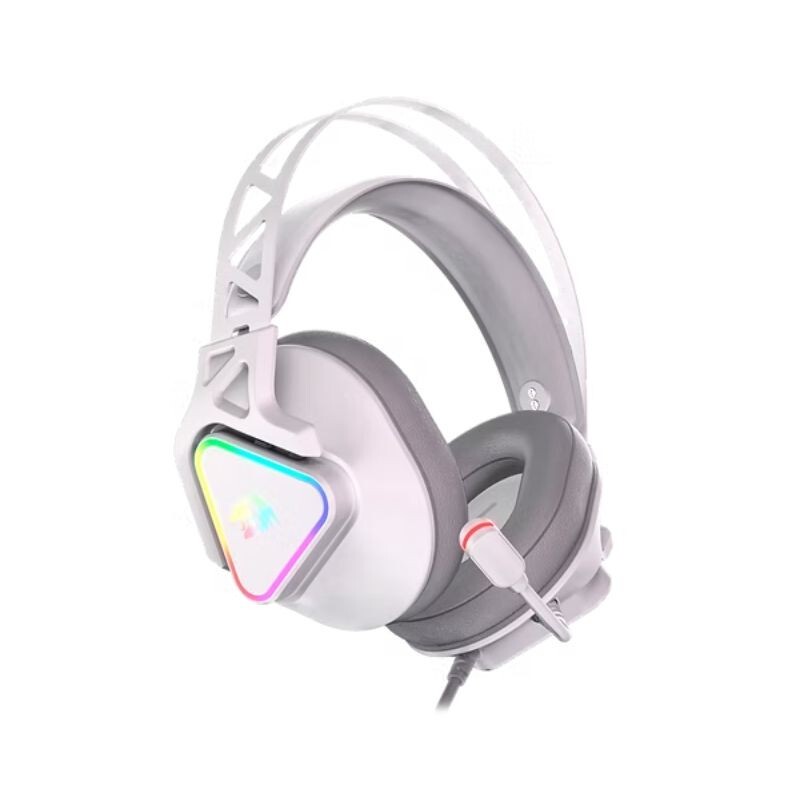 FONE REDRAGON HEADSET GAMER RGB CADMUS H370W-RGB BRANCO