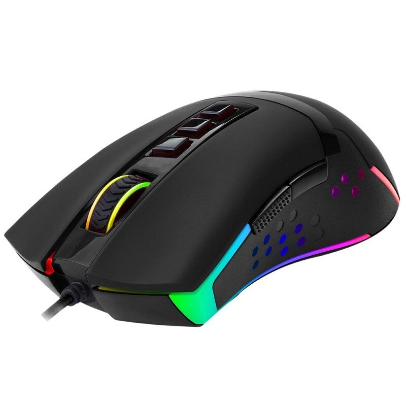 MOUSE REDRAGON GAMER OCTOPUS RGB PT               