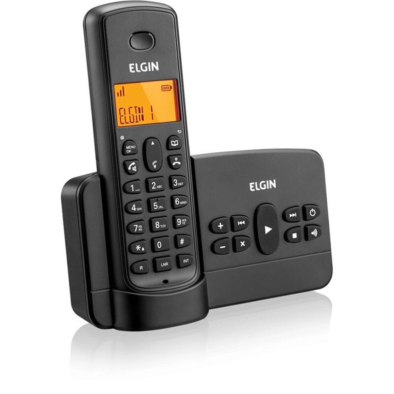 TELEFONE S/FIO ELGIN C/SECRETARIA ELETRONICA TSF800SE PRETO