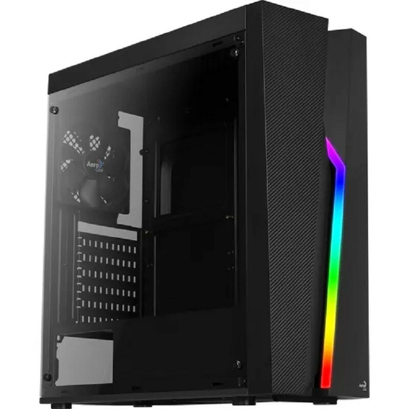 GABINETE AEROCOOL ATX BOLT RGB PRETO              