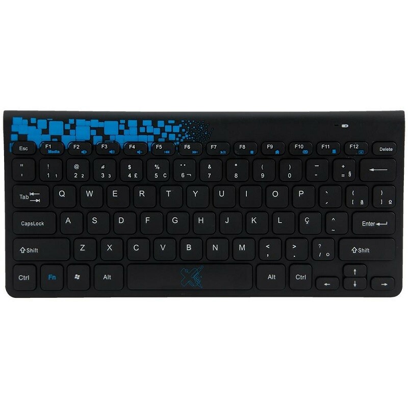 TECLADO+M MAXPRINT S/FIO FREESTYLE AZ/PT 601353-8 