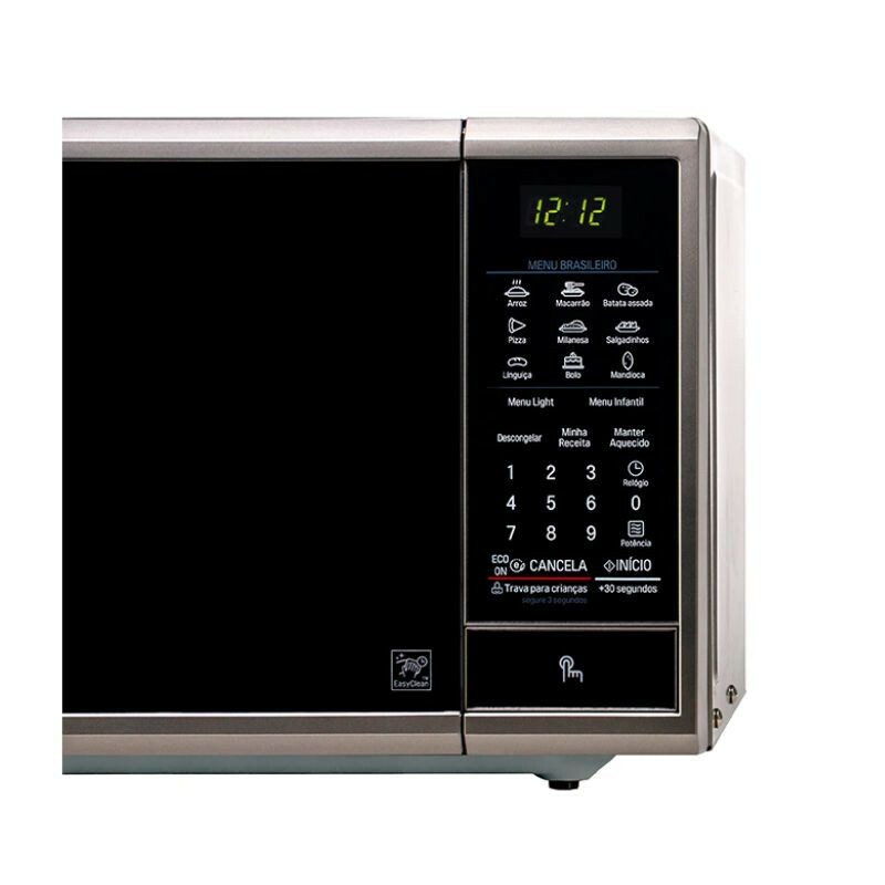 MICRO-ONDAS LG EASYCLEAN 30L MS3095LR 127V PRATA  