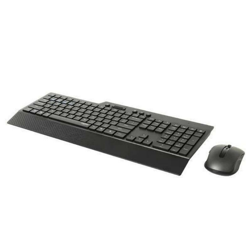 TECLADO+M RAPOO S/FIO BT.+2.4GHZ 8200T RA005 PT   