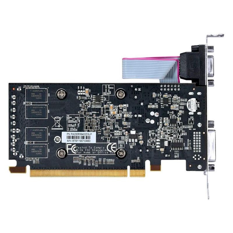 GPU PCYES AMD RADEON R5230 2GB DDR3 64BITS GL 4.5 