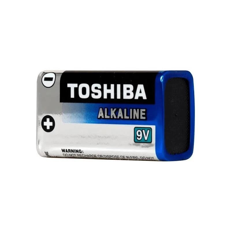 BATERIA 9V TOSHIBA ALCALINA 6LR61/9V C/1 UND