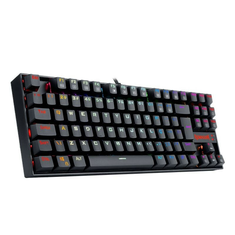 TECLADO GAMER REDRAGON KUMARA PRO RGB PRETO       