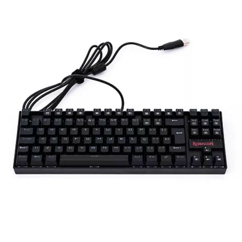 TECLADO REDRAGON GAMER KUMARA SWITCH AZ  PT       