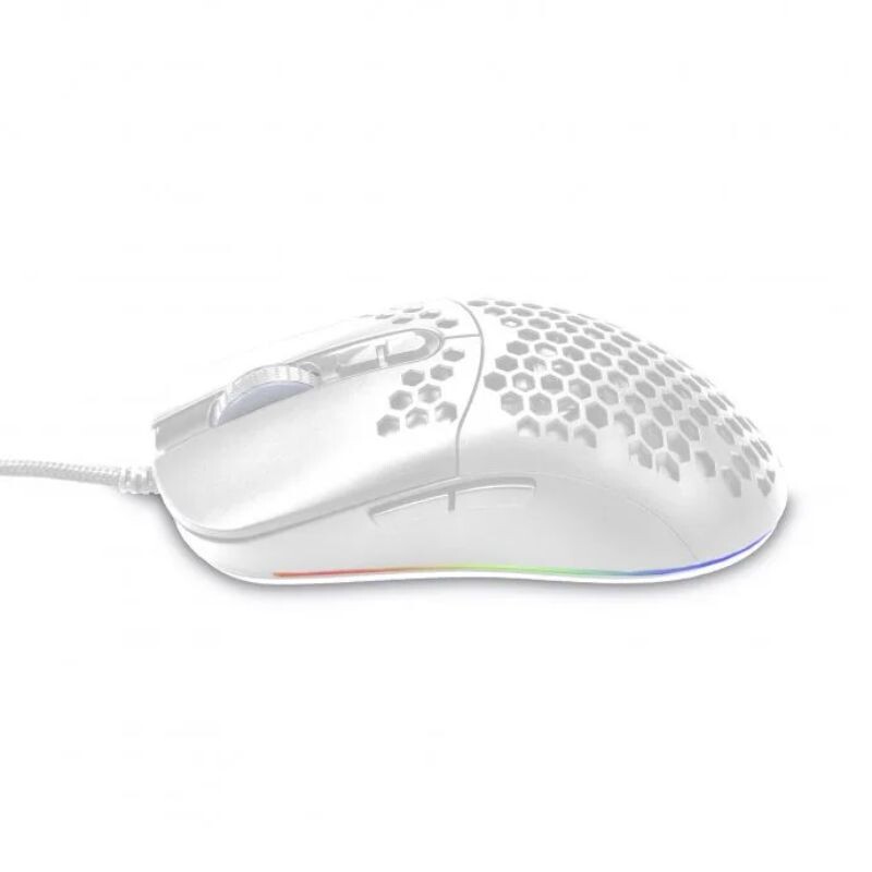 MOUSE DAZZ USB GAMER HORUS 12000DPI 62000092 BRANCO  