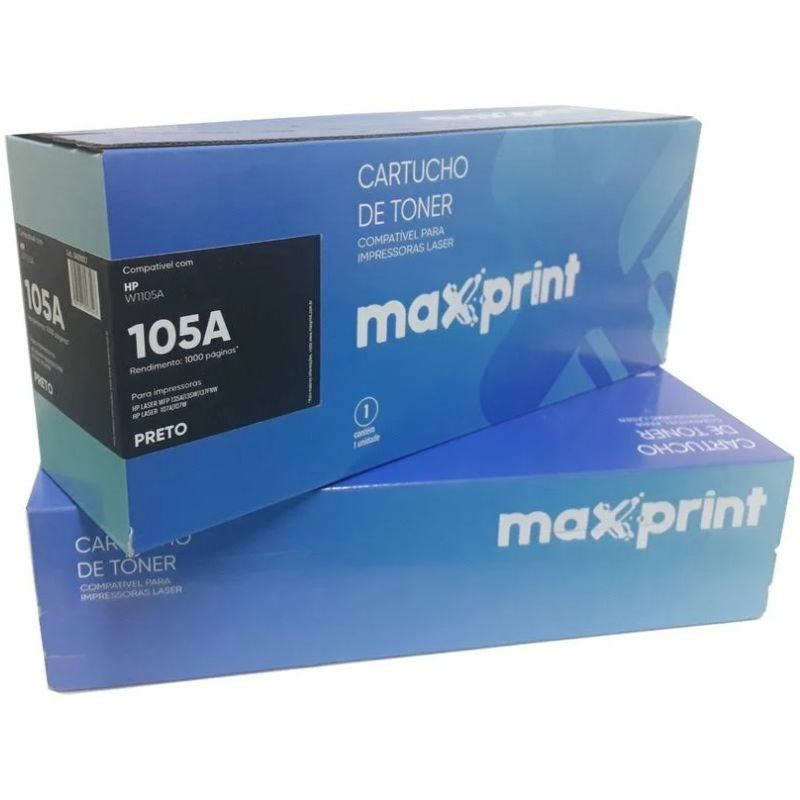 TONNER MAXPRINT 1105A PRETO HP-W1105A 