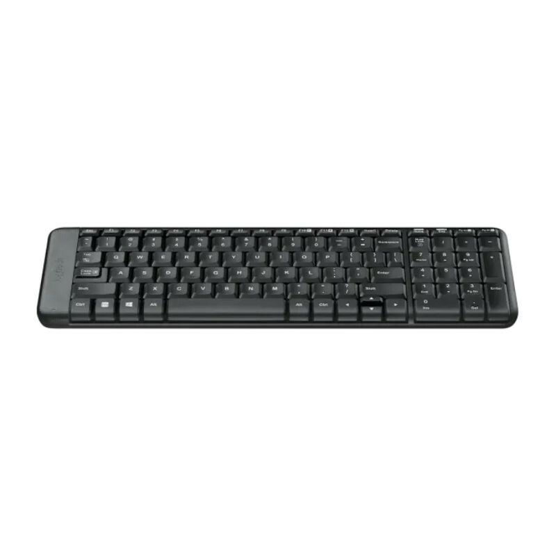 TECLADO+M.LOGITECH USB S/FIO MK220 PRETO