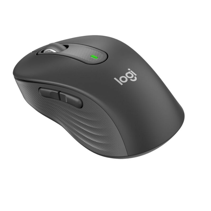 MOUSE LOGITECH SEM FIO BT+RC SIGNATURE M650L LEFT GRAFITE 910-006234