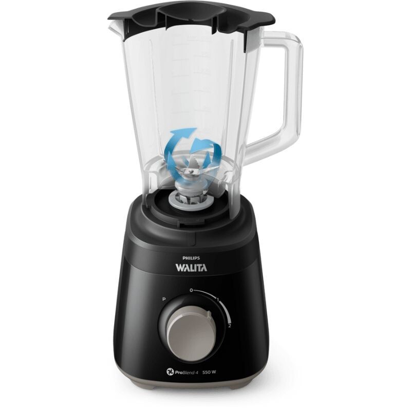 LIQUIDIFICADOR PHILIPS WALITA DAILY 2 VEL + PULSAR 550W