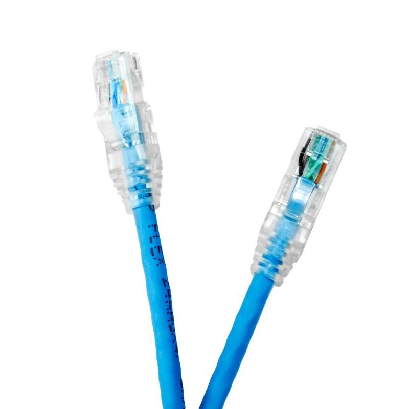 PATCH CORD SOHOPLUS CAT.6E T568A/B 0.5MT AZUL CLARO