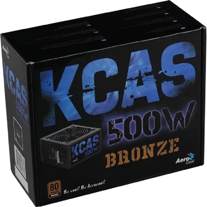 FONTE ATX AEROCOOL 500W BRONZE KCAS S/CABO        