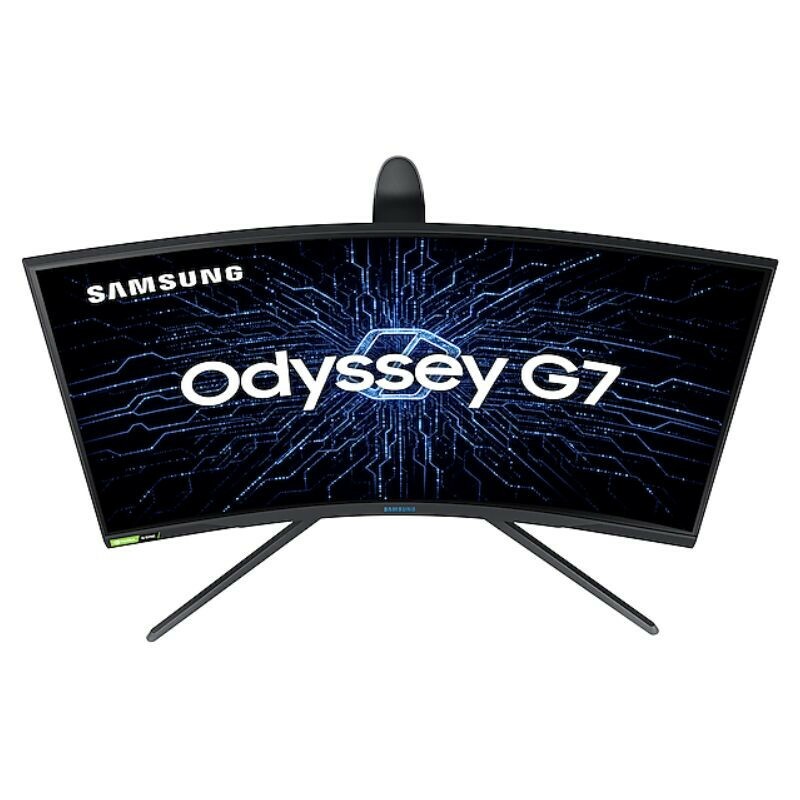 MONITOR GAMER SAMSUNG 27" ODYSSEY G7 WQHD CURVO 240HZ AJUSTE DE ALTURA LC27G75TQSLXZD