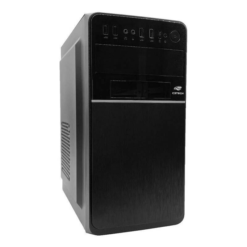 GABINETE C3TECH MICRO ATX MT-24V2BK C/FTE 200W    