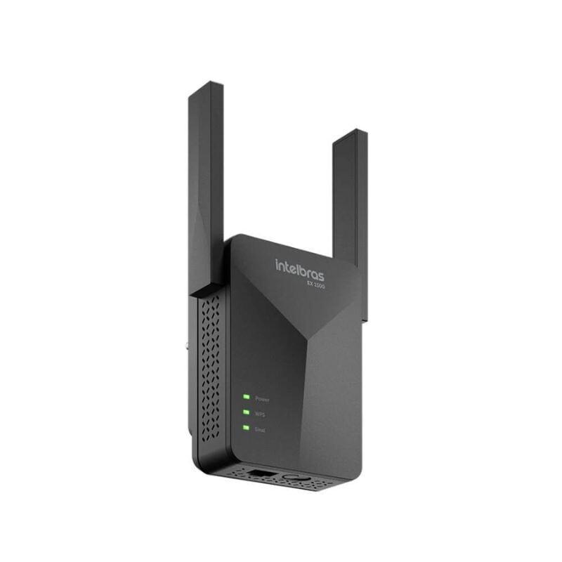 REPETIDOR INTELBRAS WI-FI 6 MESH DUAL BRAND EX 1500 PRETO 4750191