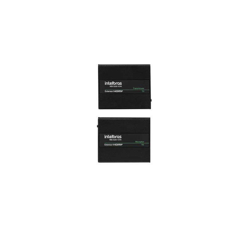 EXTENSOR INTELBRAS HDMI+INFRAVER. TX / RX VEX 3120