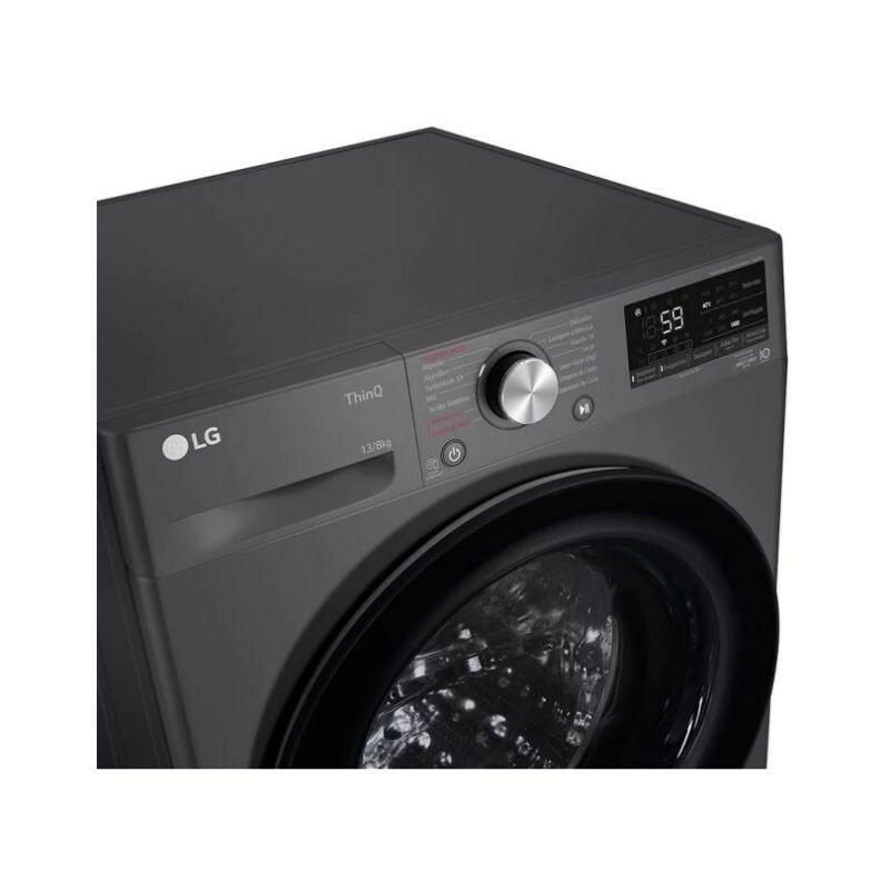 LAVA-SECA LG SMART 13KG VC4 INVERTER CV5013BC4 127V TITANIUM