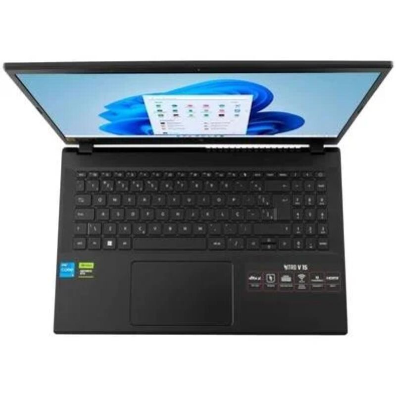 NOTEBOOK GAMER ACER NITRO V15 ANV15-51-58QL I5-13420H 8GB/SSD 512/RTX 2050 4GB/15.6"/W11 HOME PT