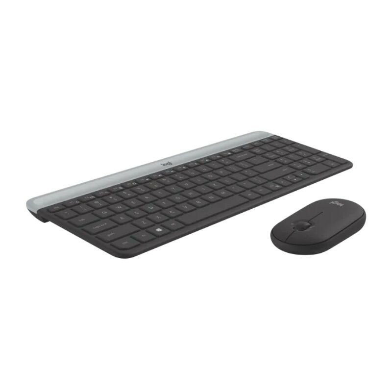 TECLADO+M LOGITECH USB S/FIO MK470 PRETO