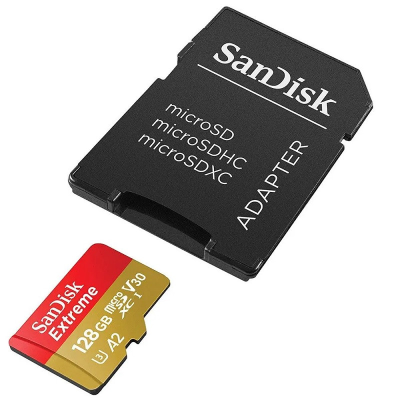 MEM.MICRO SD 128GB SANDISK EXTREME 160MB/S        